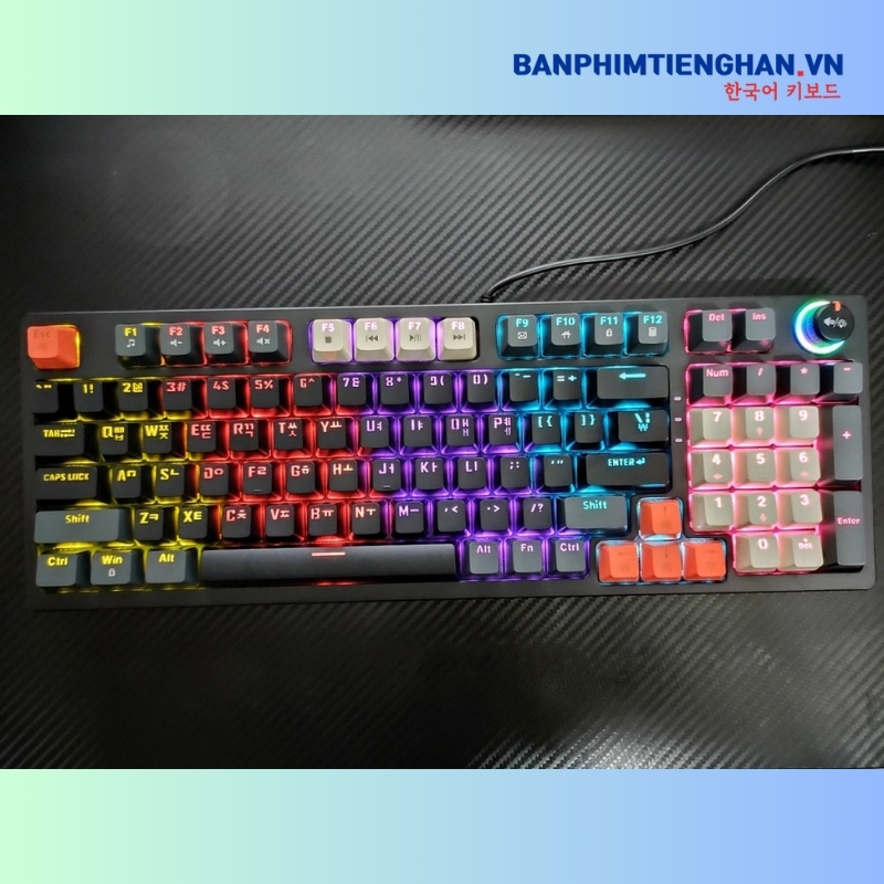 Bàn phím tiếng Hàn có dây TCKB-398
