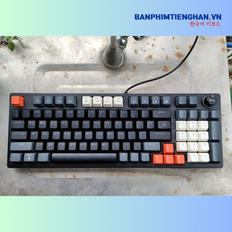 Bàn phím tiếng Hàn có dây TCKB-398