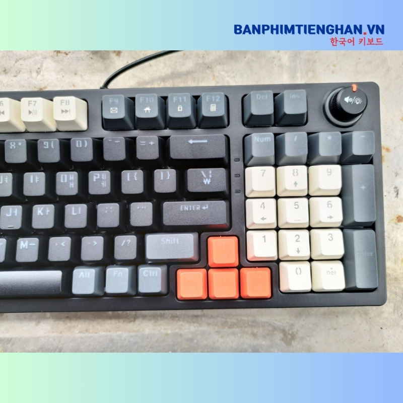 Bàn phím tiếng Hàn có dây TCKB-398