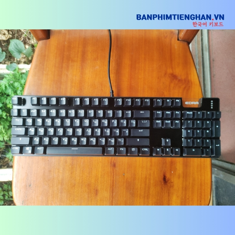 Bàn phím cơ tiếng Nga có dây TCKB-EK312RU Black