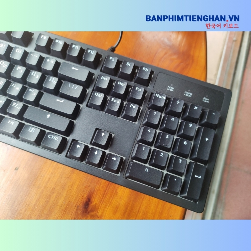Bàn phím cơ tiếng Nga có dây TCKB-EK104RU Black