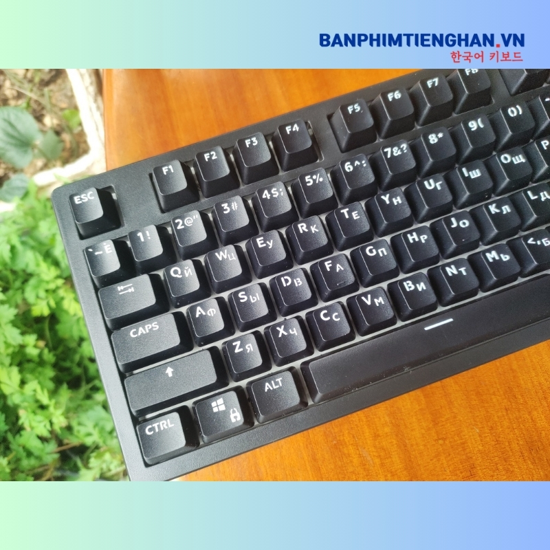Bàn phím cơ tiếng Nga có dây TCKB-EK104RU Black