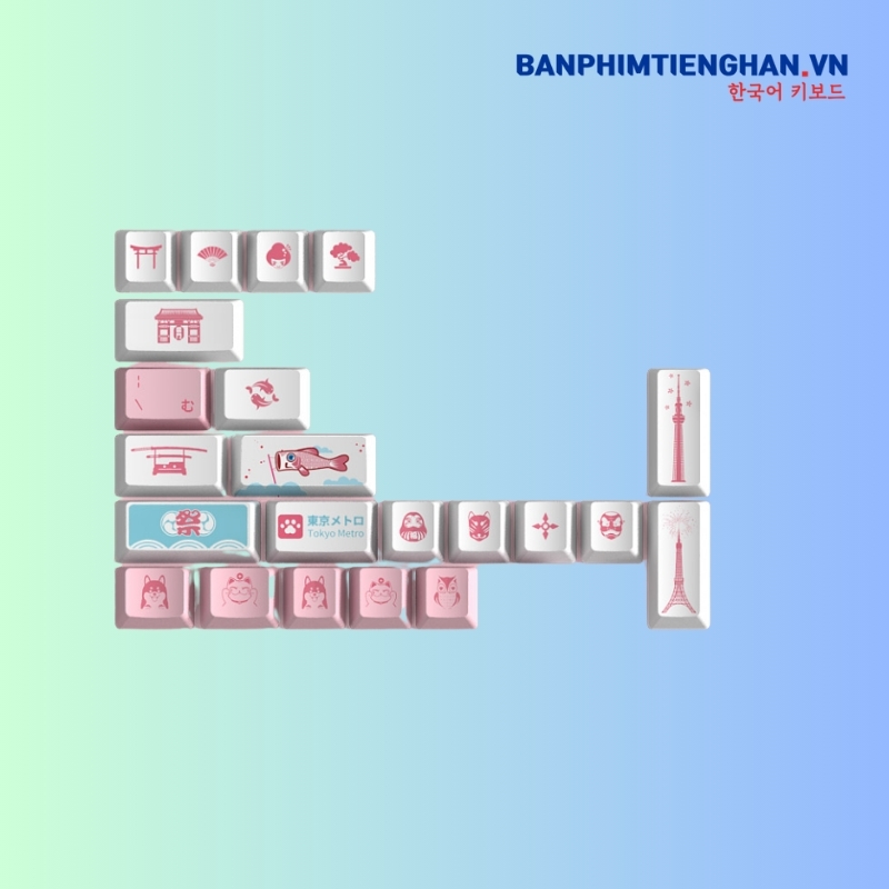 Bàn phím cơ tiếng Nhật có dây 3096 World Tour Tokyo R2