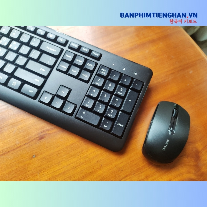 Bộ bàn phím chuột không dây tiếng Hàn C20 Air