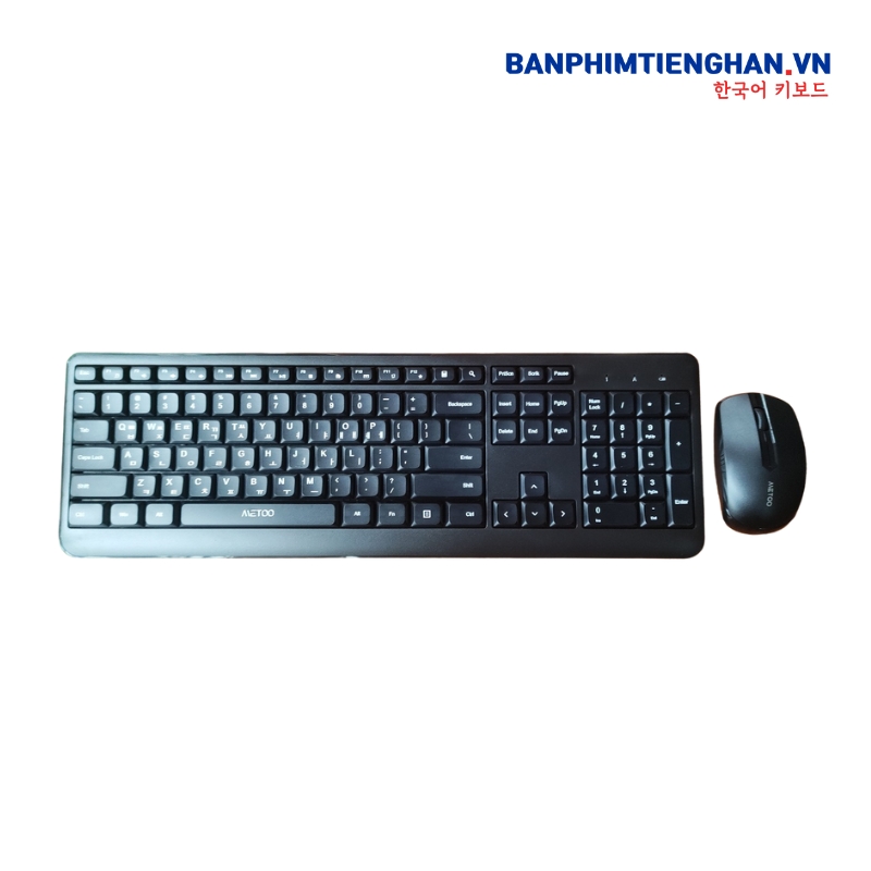 Bộ bàn phím chuột không dây tiếng Hàn C20 Air