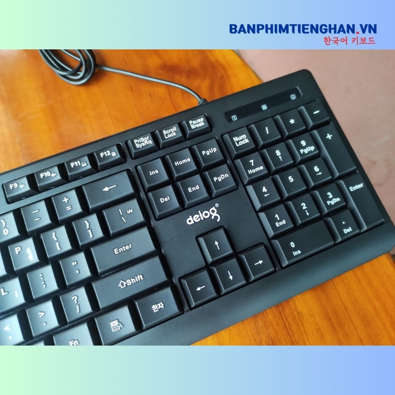 Bàn phím tiếng Hàn có dây TCKB Deiog 803S
