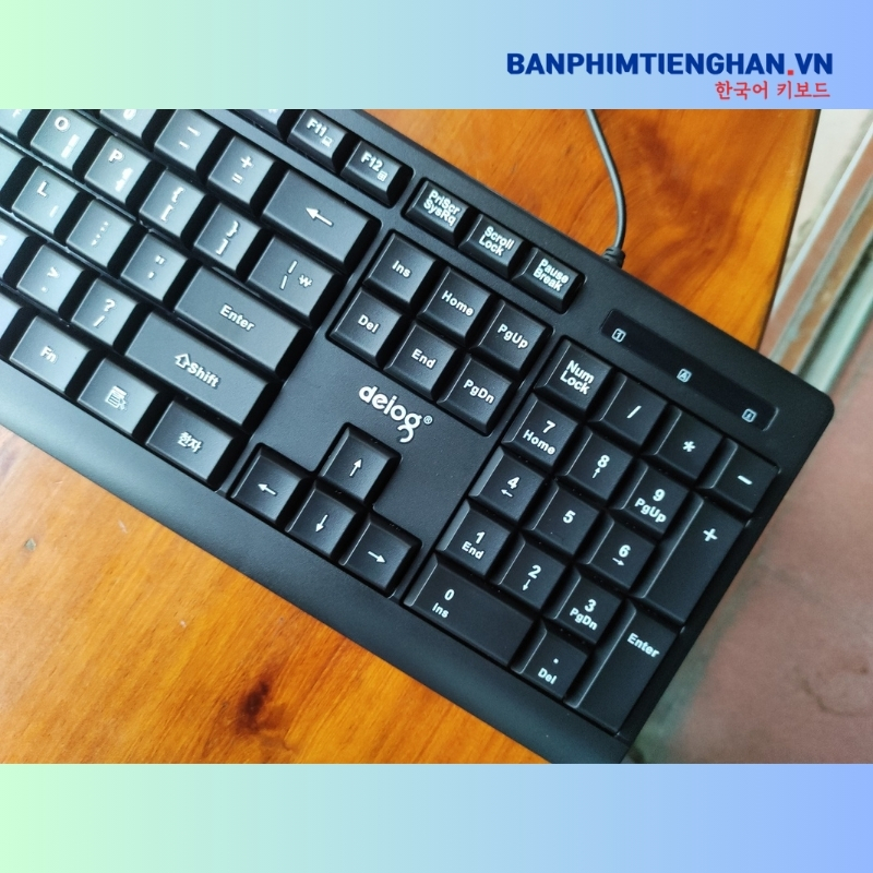 Bàn phím tiếng Hàn có dây TCKB Deiog 803S